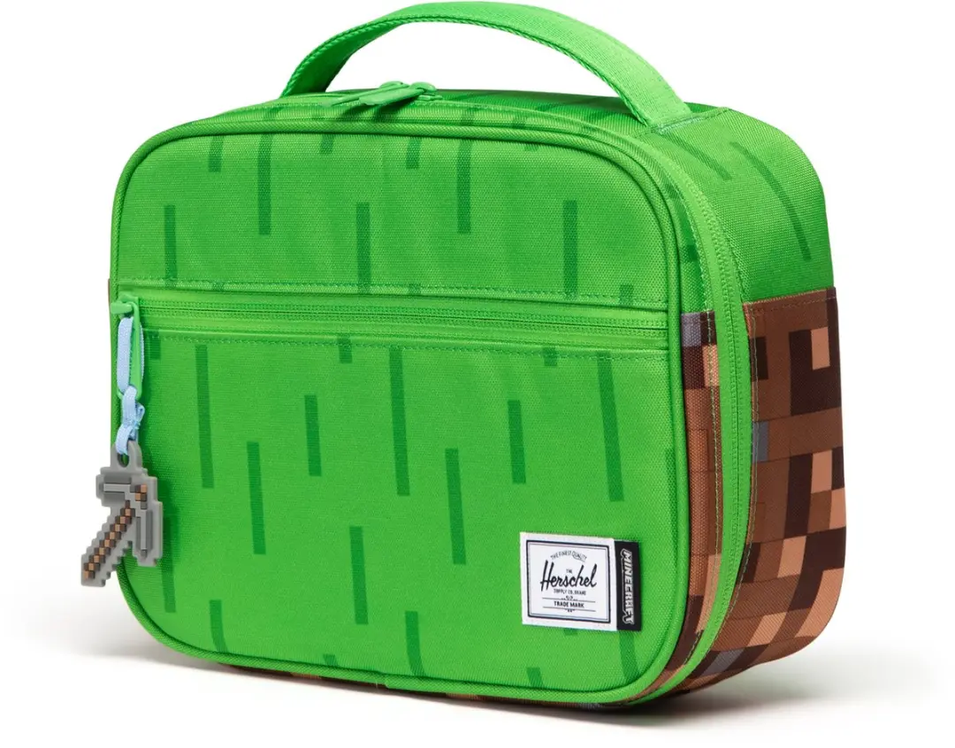Herschel Minecraft Pop Quiz Lunchbox - The Overworld