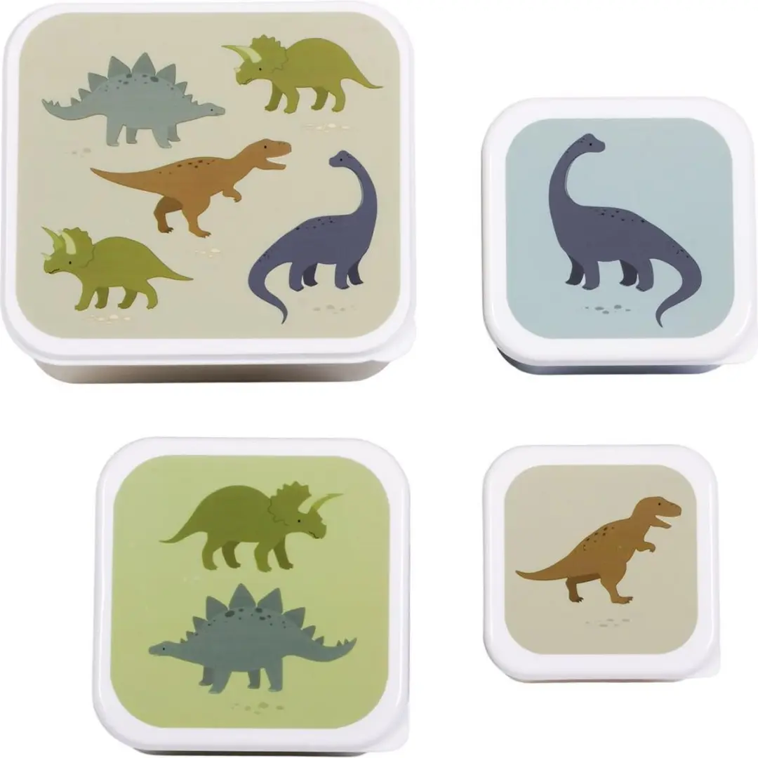 A Little Lovely Company Broodtrommelset Dinosaurussen