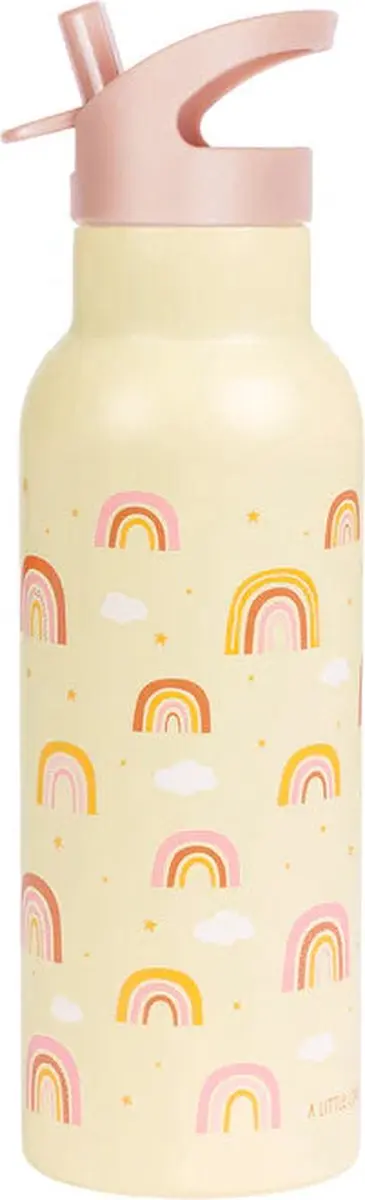 A Little Lovely Company Back to School Set - 2 Stuks - Regenbogen