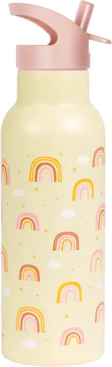 A Little Lovely Company Back to School Set - 2 Stuks - Regenbogen