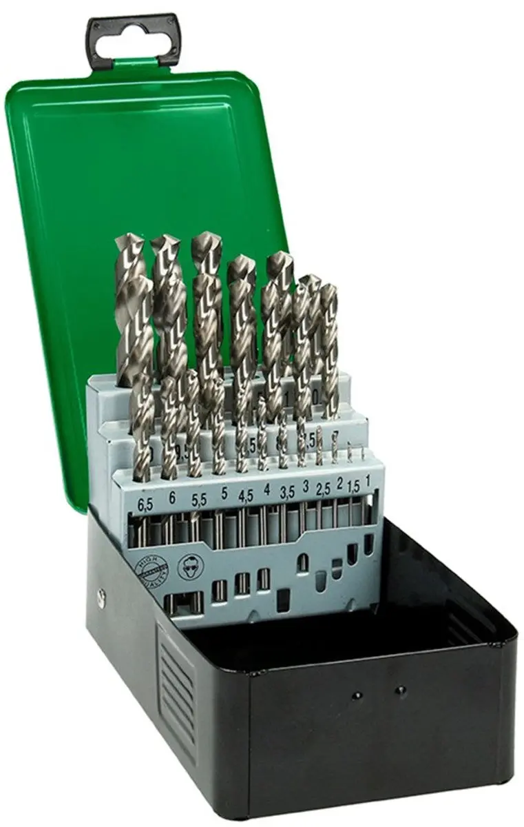HiKOKI 25 DELIGE CASSETTE HSS-G DIN 338 BOREN HSP 780467
