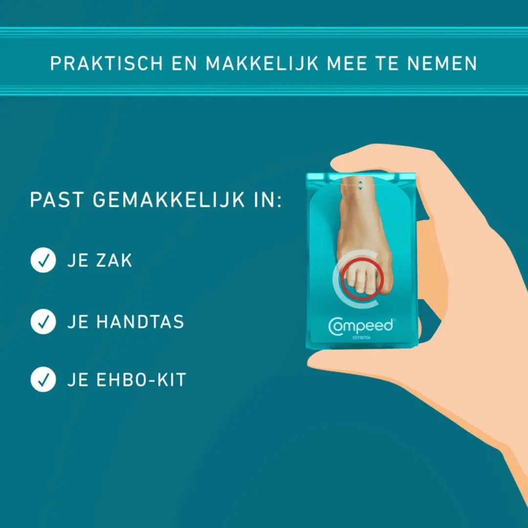 Compeed Blarenpleisters Tenen - 16 Stuks