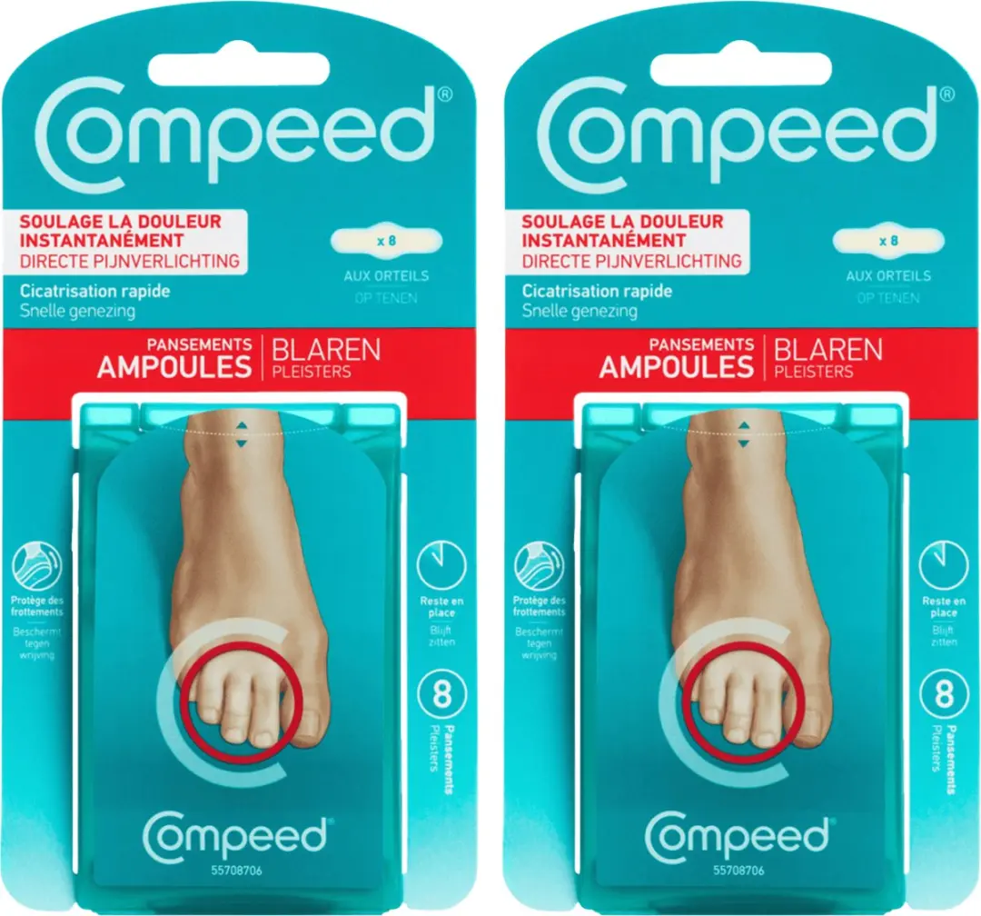 Compeed Blarenpleisters Tenen - 16 Stuks