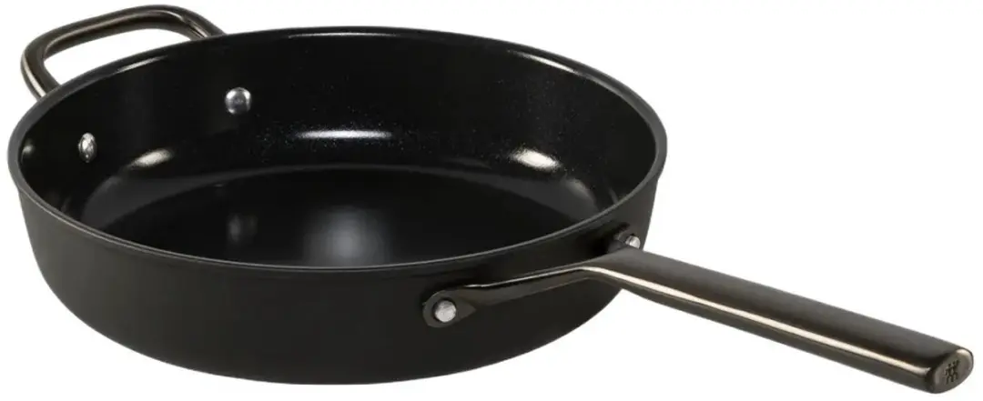 Zwilling Milano 28cm Koekenpan - Zwart/Transparant