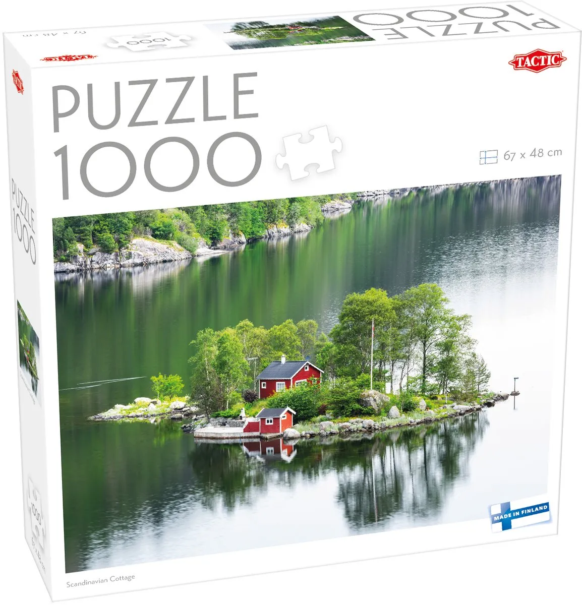 Tactic Scandinavian Cottage Puzzel 1000 Stuks - 60664