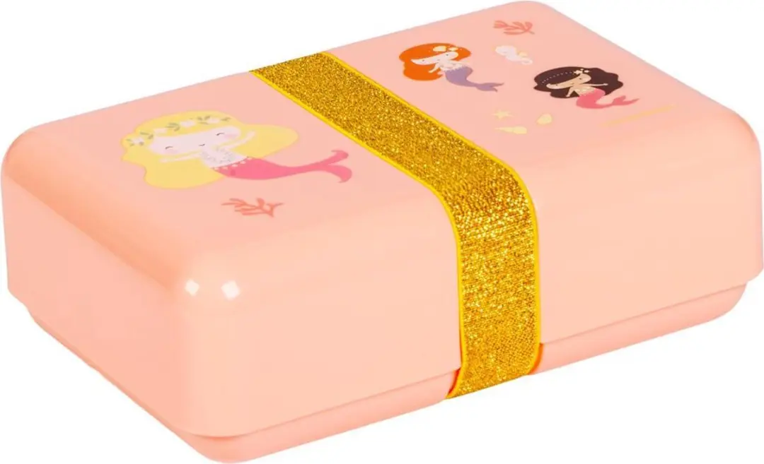 A Little Lovely Company Zeemeerminnen Broodtrommel 0,85L - Roze