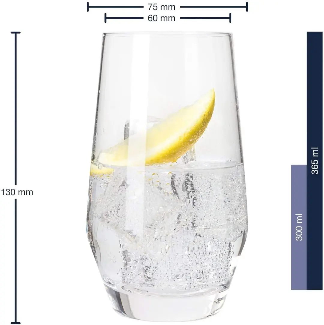Leonardo Puccini Drinkglas 365ml - 6 Stuks