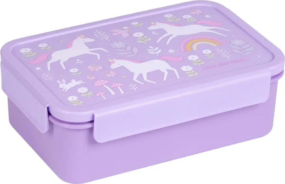 A Little Lovely Company Bento Brooddoos Unicorn Dreams - 1,2L - 3 Vakken