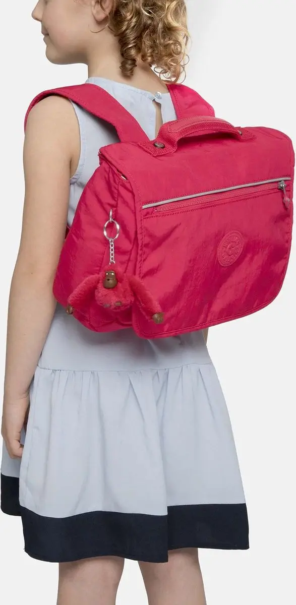 Kipling Kichirou Lunchtas - 6L - True Pink - afbeelding 6 van 6