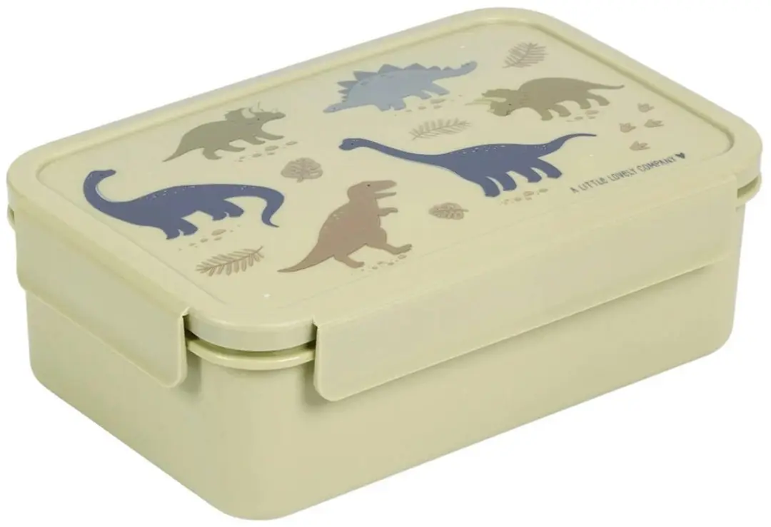 A Little Lovely Company Bento Brooddoos Dinosaurussen - 1,2L - 3 Vakken