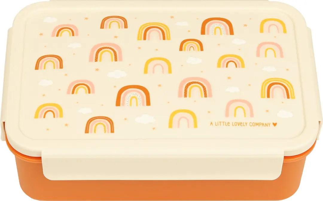 A Little Lovely Company Regenbogen Bento Brooddoos