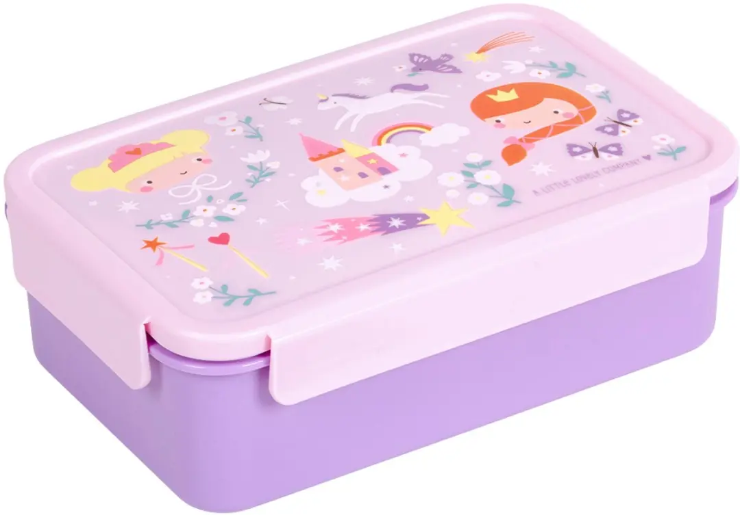 A Little Lovely Company Bento Brooddoos Prinsessen - 3 Vakken