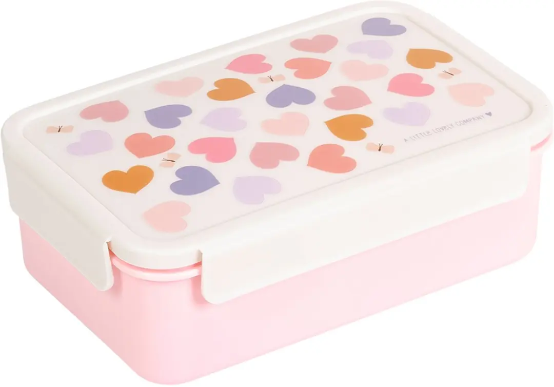A Little Lovely Company Bento Brooddoos Hartjes - 1,2L