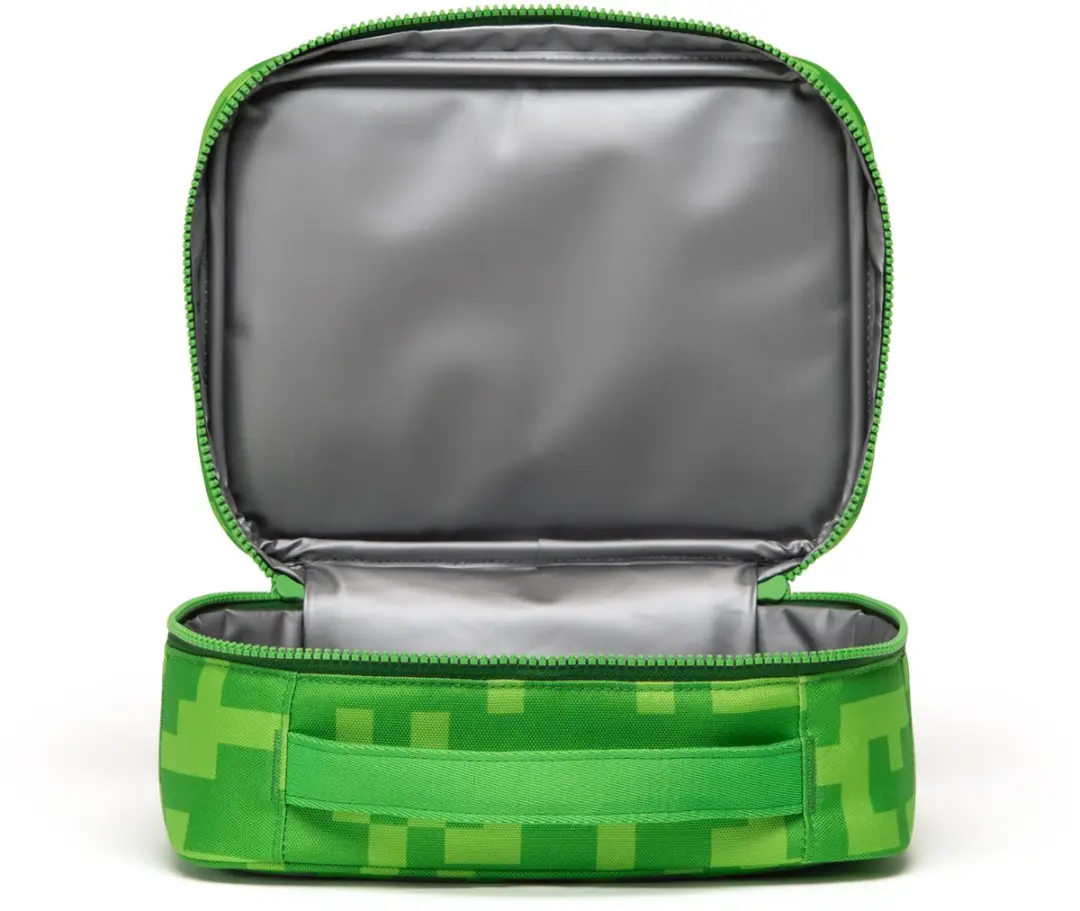 Herschel Minecraft Pop Quiz Lunchbox - Creeper