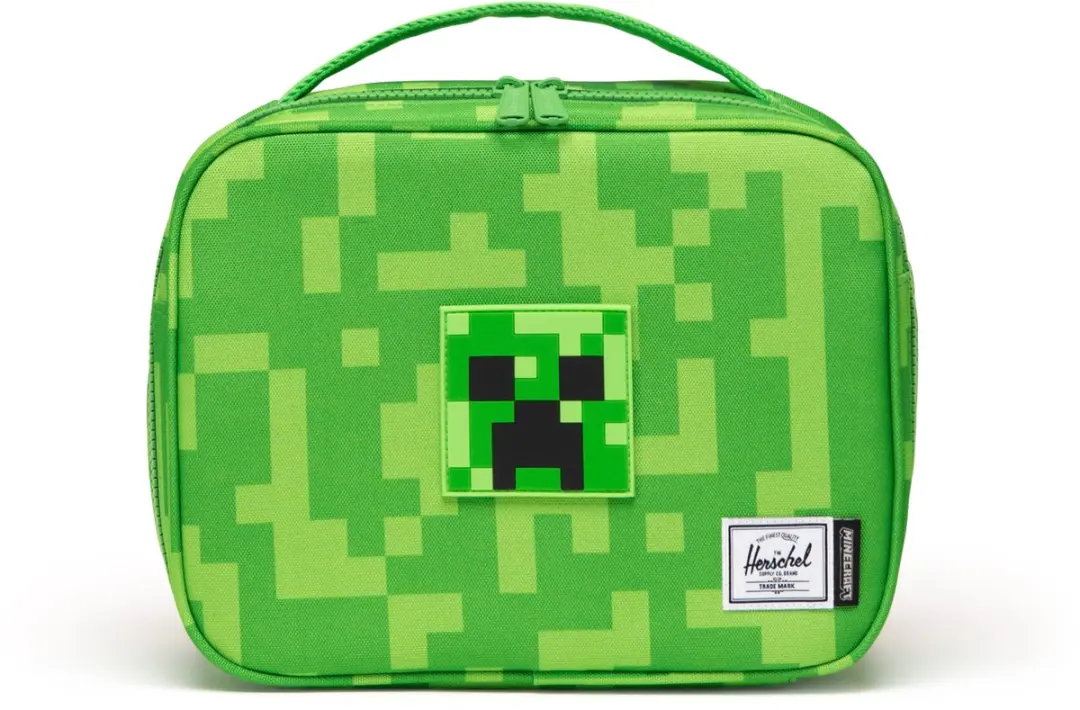 Herschel Minecraft Pop Quiz Lunchbox