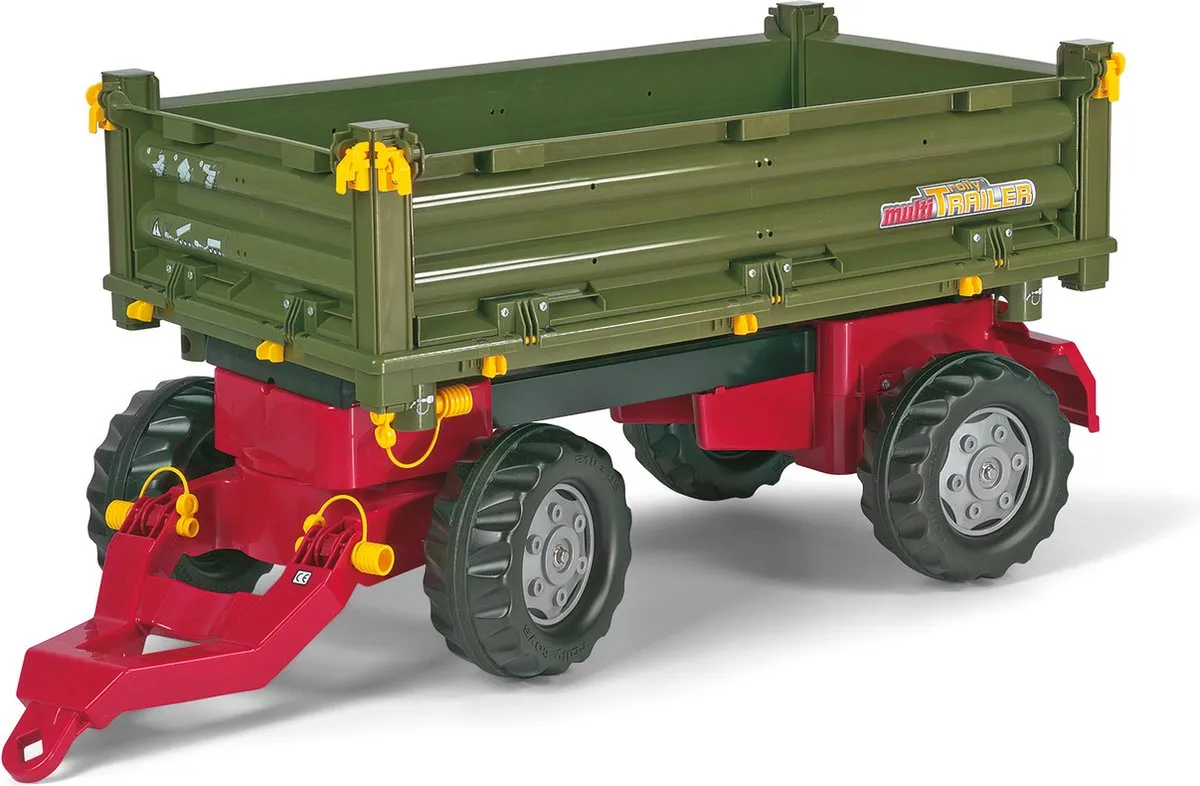Rolly Toys Multi Trailer 12 500 5 - Groen - afbeelding 6 van 6