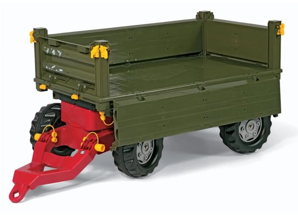 Rolly Toys Multi Trailer 12 500 5 - Groen