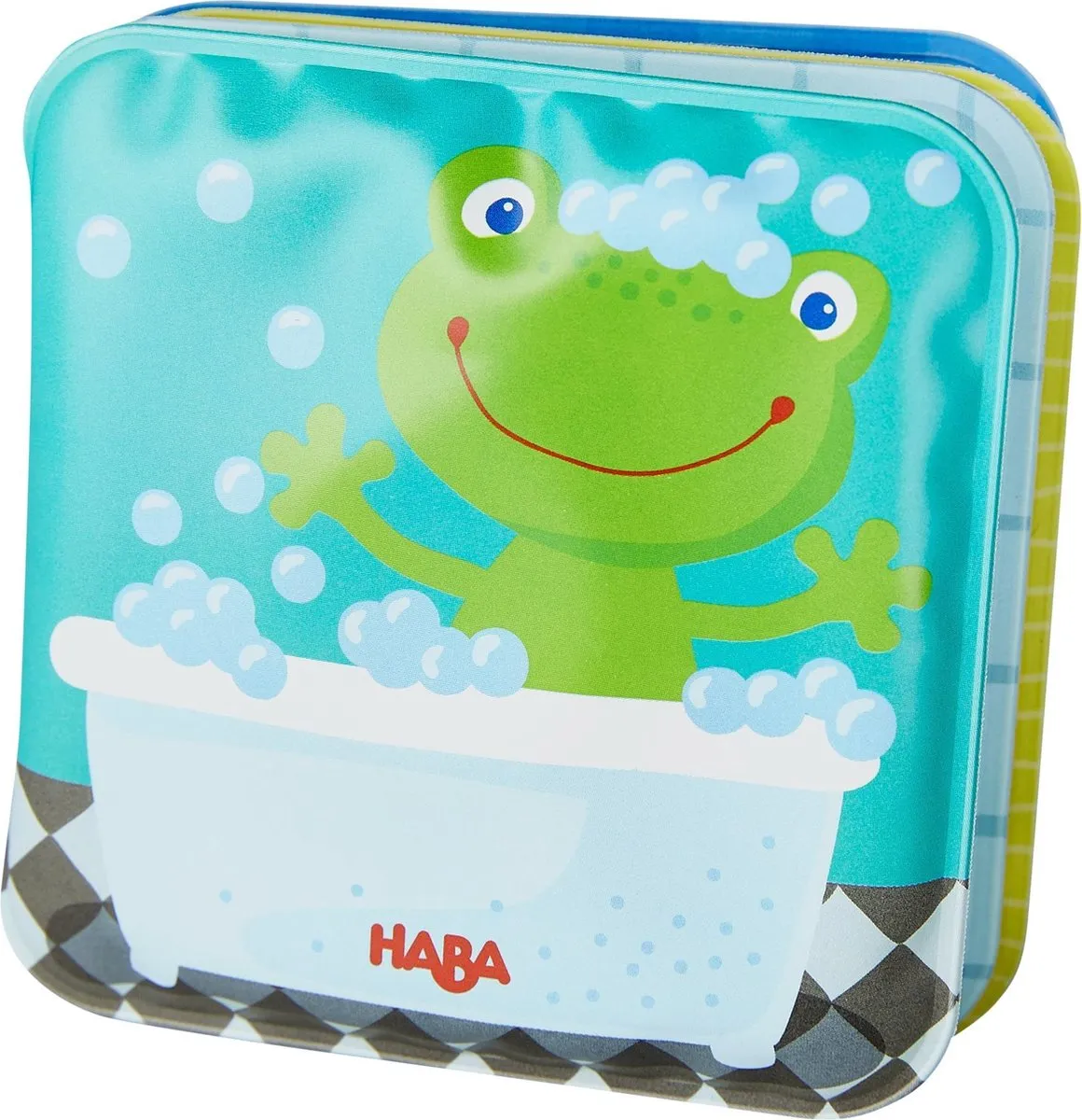 Haba Mini Badboekje Kikker Rammelaar - Multi