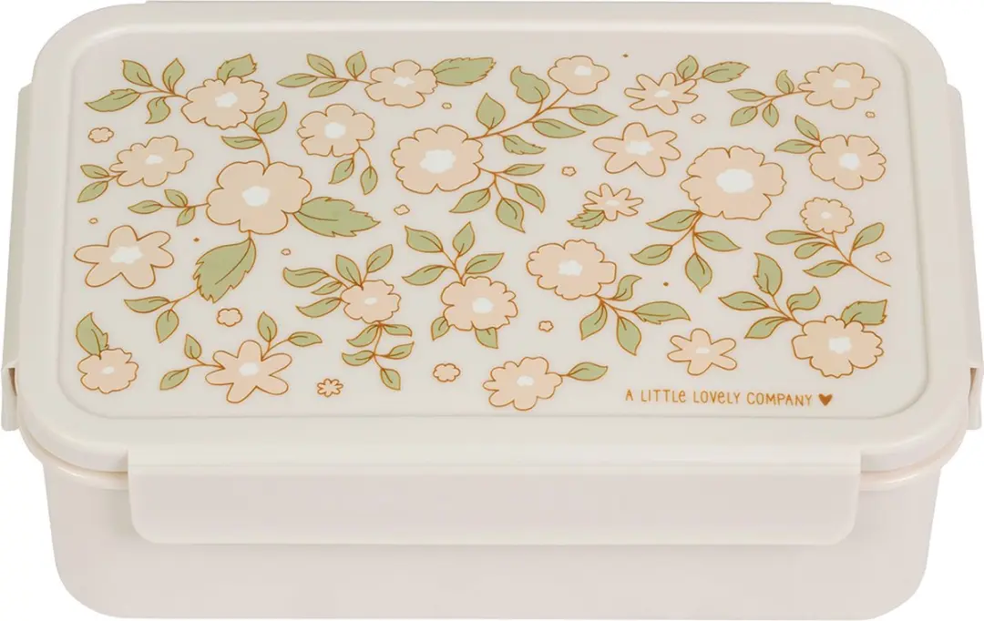 A Little Lovely Company Bento Bloesems Roze Lunchbox