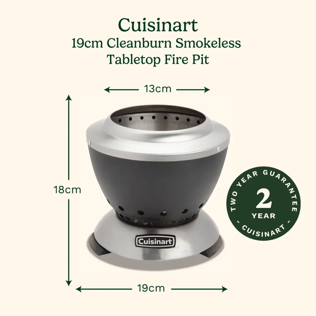 Cuisinart COH755EU Vuurkorf 19cm - Grijs