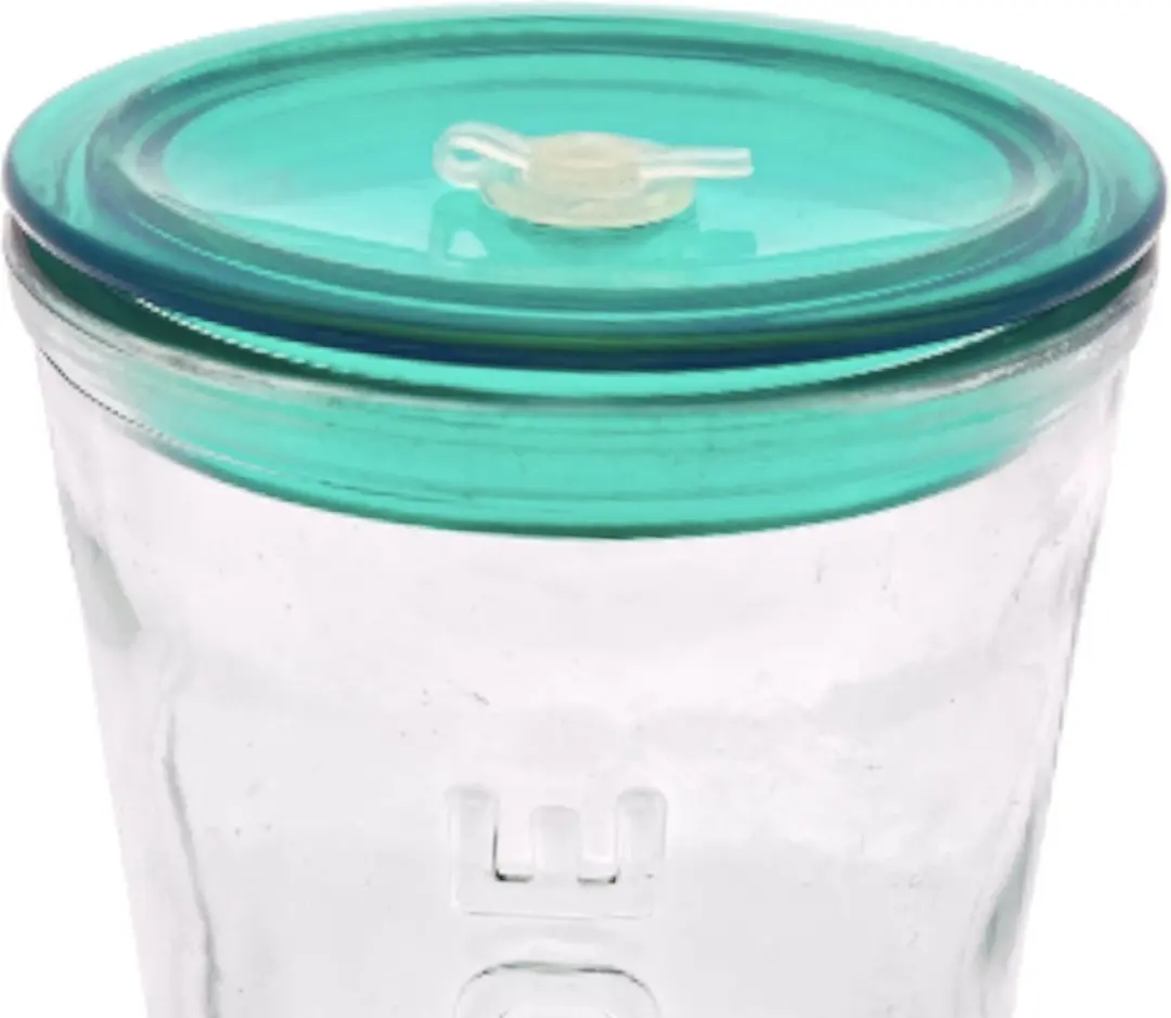 Gusta Glas met Rietje 550ml - 01221120 - Transparant