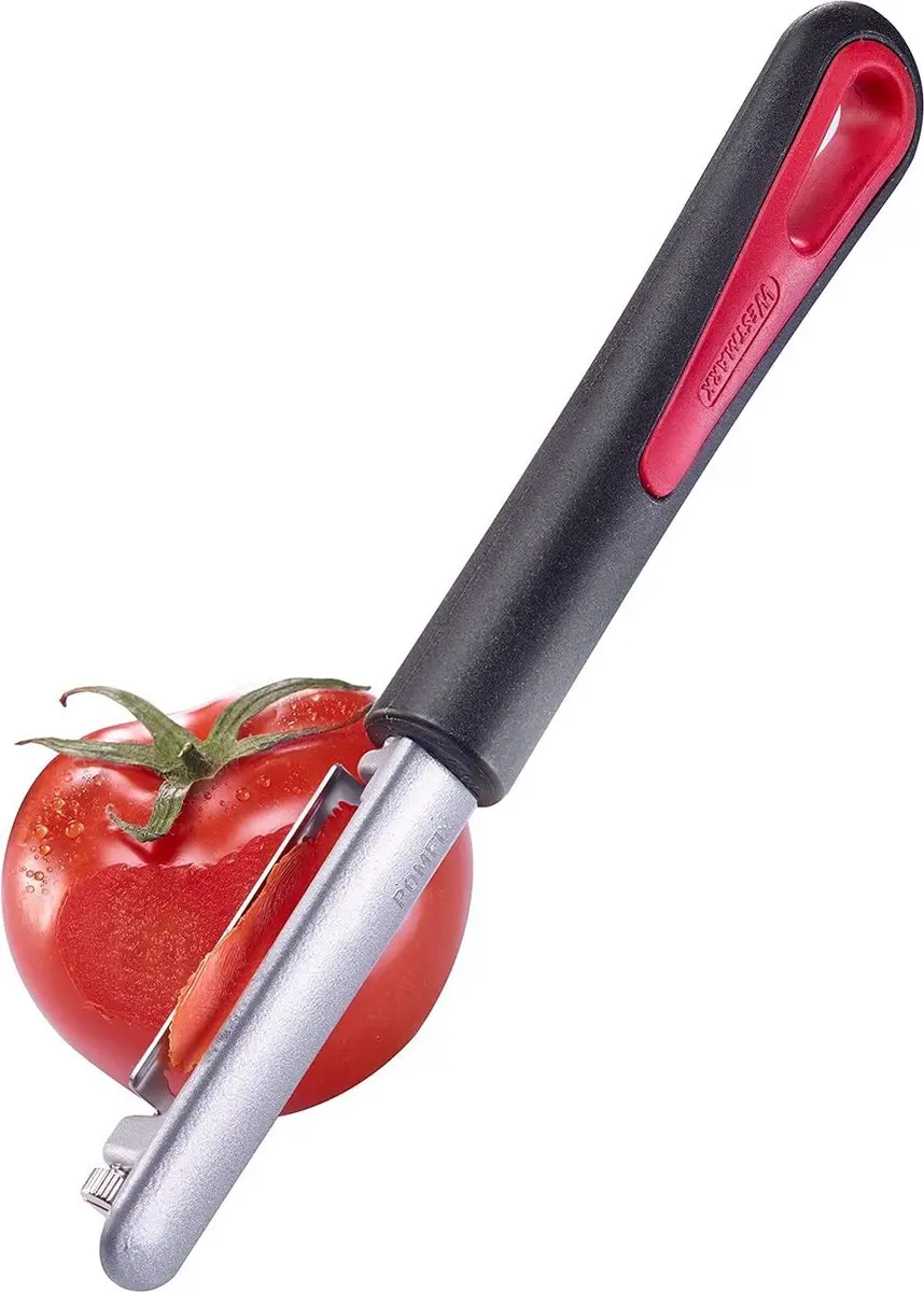 Westmark Tomfix Tomaten- en Kiwischiller 2946RT60 - 18,5cm - Zwart/Rood/Zilver