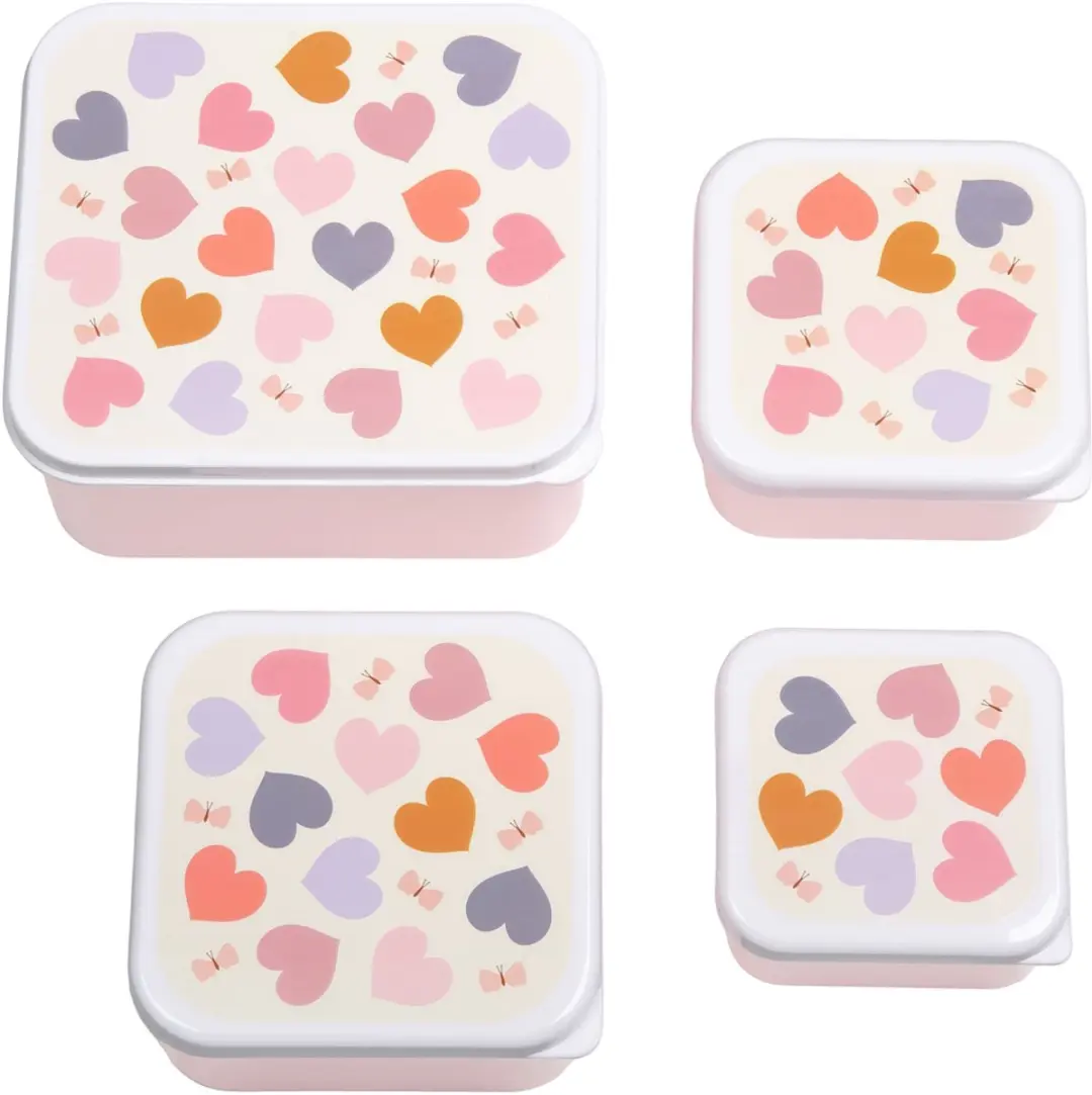 A Little Lovely Company Lunchbox Hartjes 1.5L