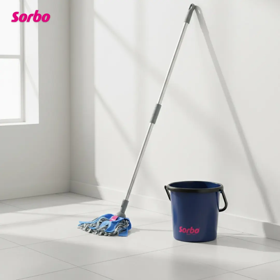 Sorbo Floor Viscose Mop Head Blauw - Multi-Click - afbeelding 6 van 6