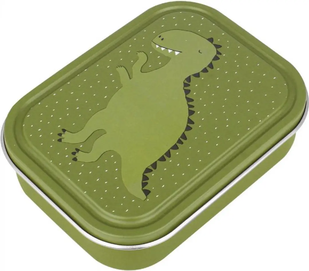 Trixie Mr. Dino Lunchbox & Drinkfles Set - 2-delig - Groen