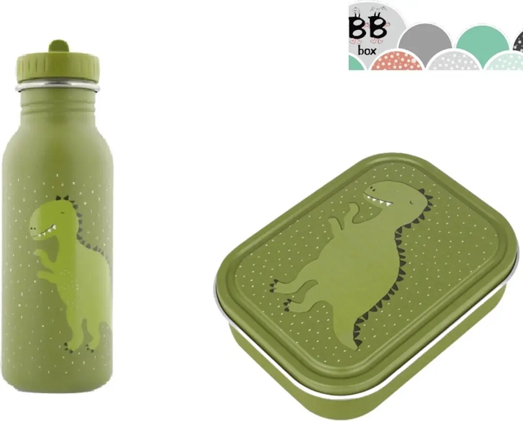 Trixie Mr. Dino Lunchbox & Drinkfles Set