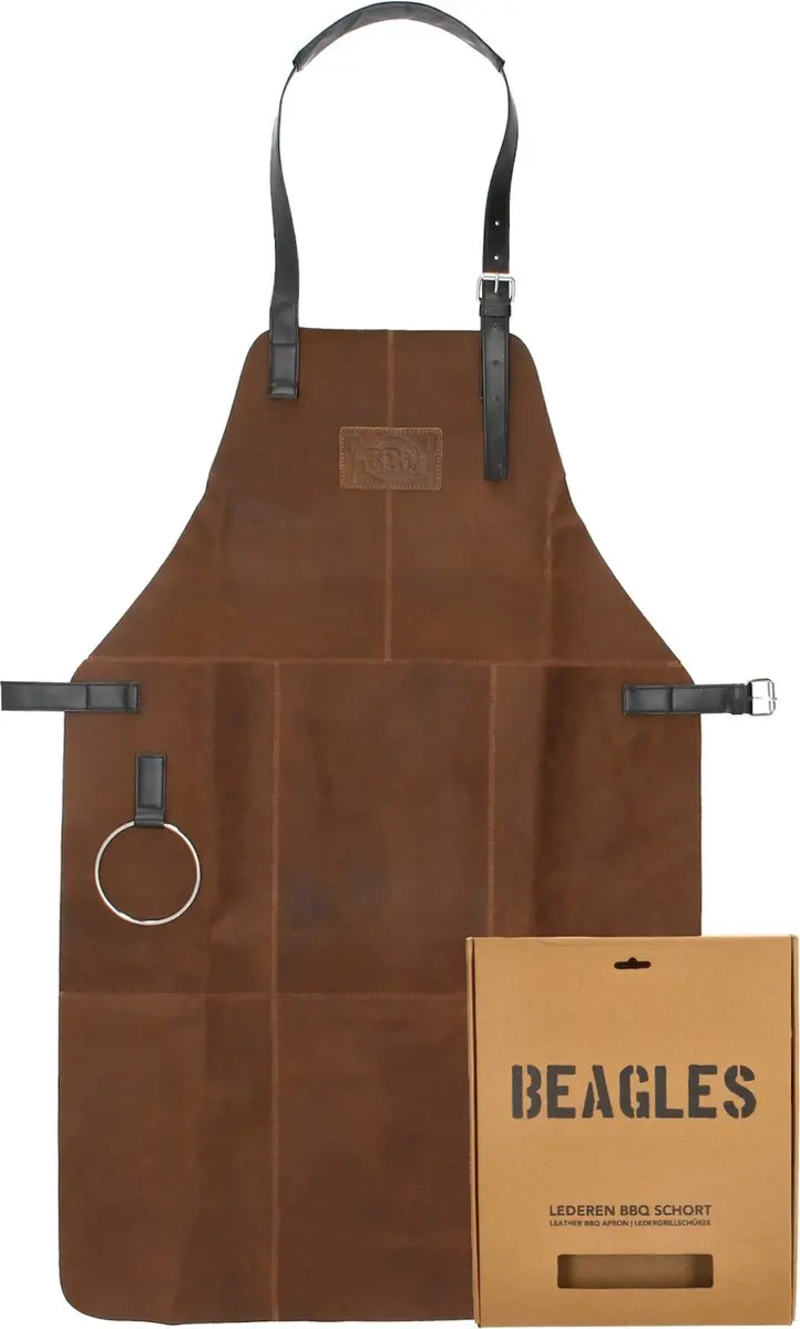 Beagles BBQ Schort - Cognac