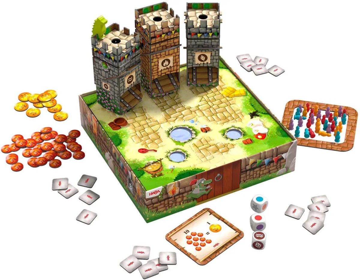 Haba De Stormloop & Drakenspektakel Familiespel - Multicolor