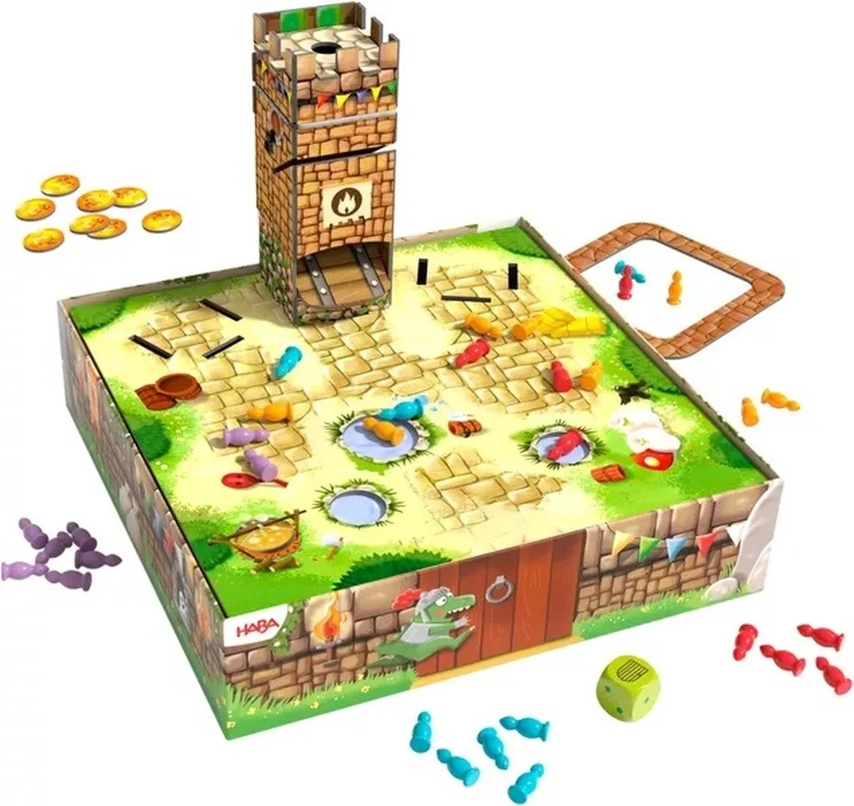 Haba De Stormloop & Drakenspektakel Familiespel - Multicolor