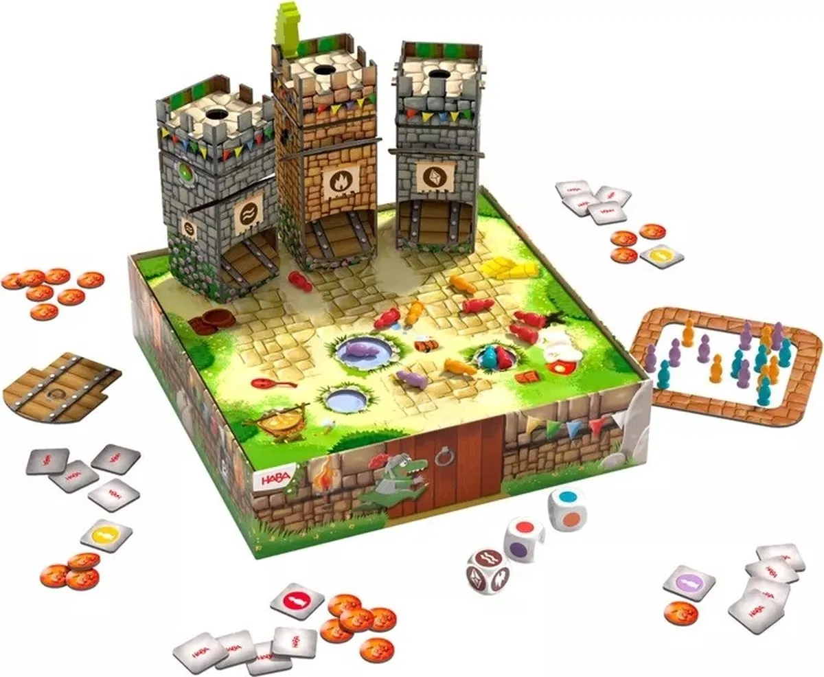 Haba De Stormloop & Drakenspektakel Familiespel - Multicolor