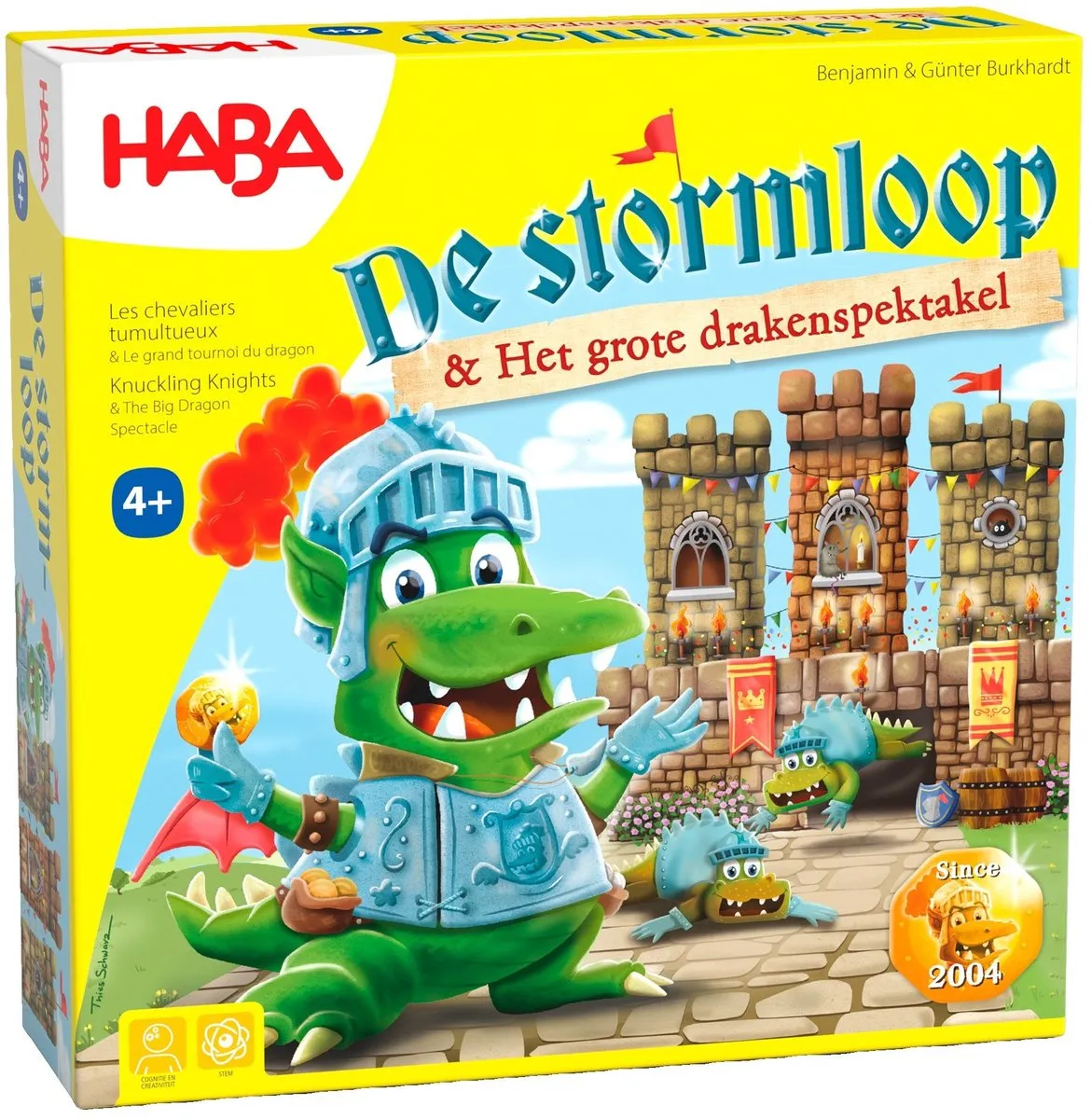 Haba De Stormloop & Drakenspektakel Familiespel
