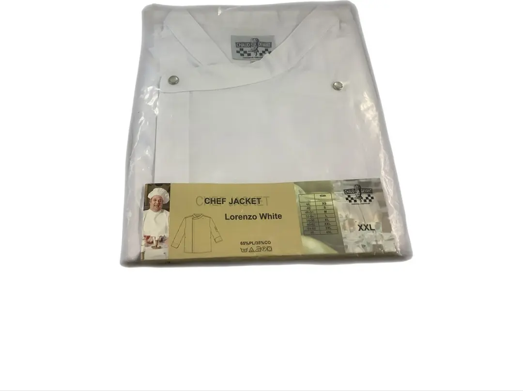 Chaud Devant Chef Jacket Lorenzo Wit XXL