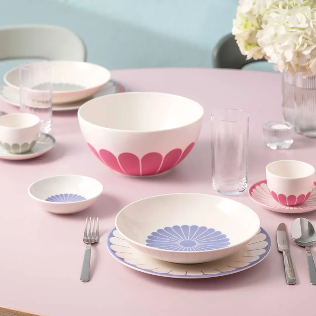 Villeroy & Boch Fleur Couleur Sla- en Serveerschaal 24.1cm - Wit