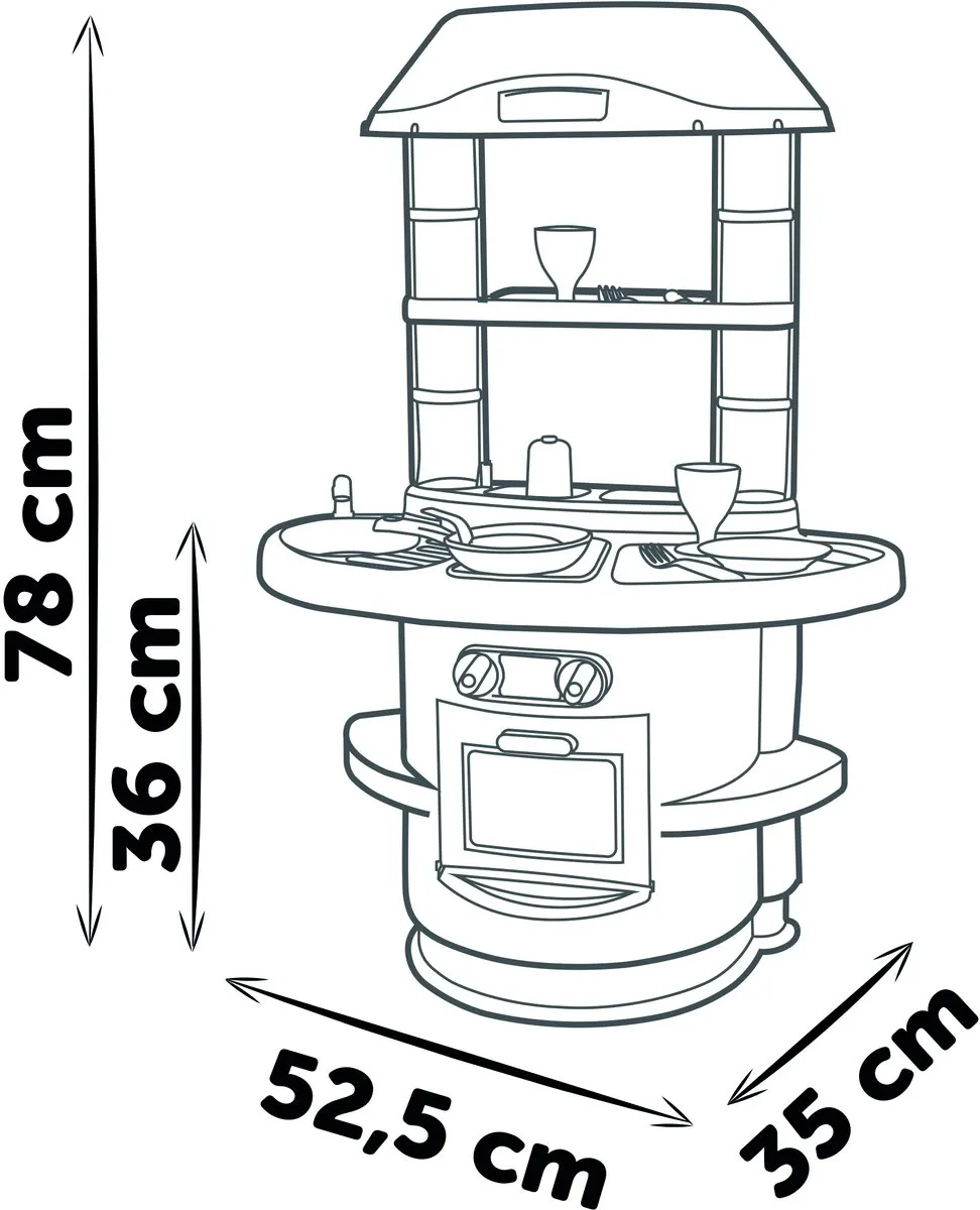 Smoby Nova Keuken - Speelgoedkeuken