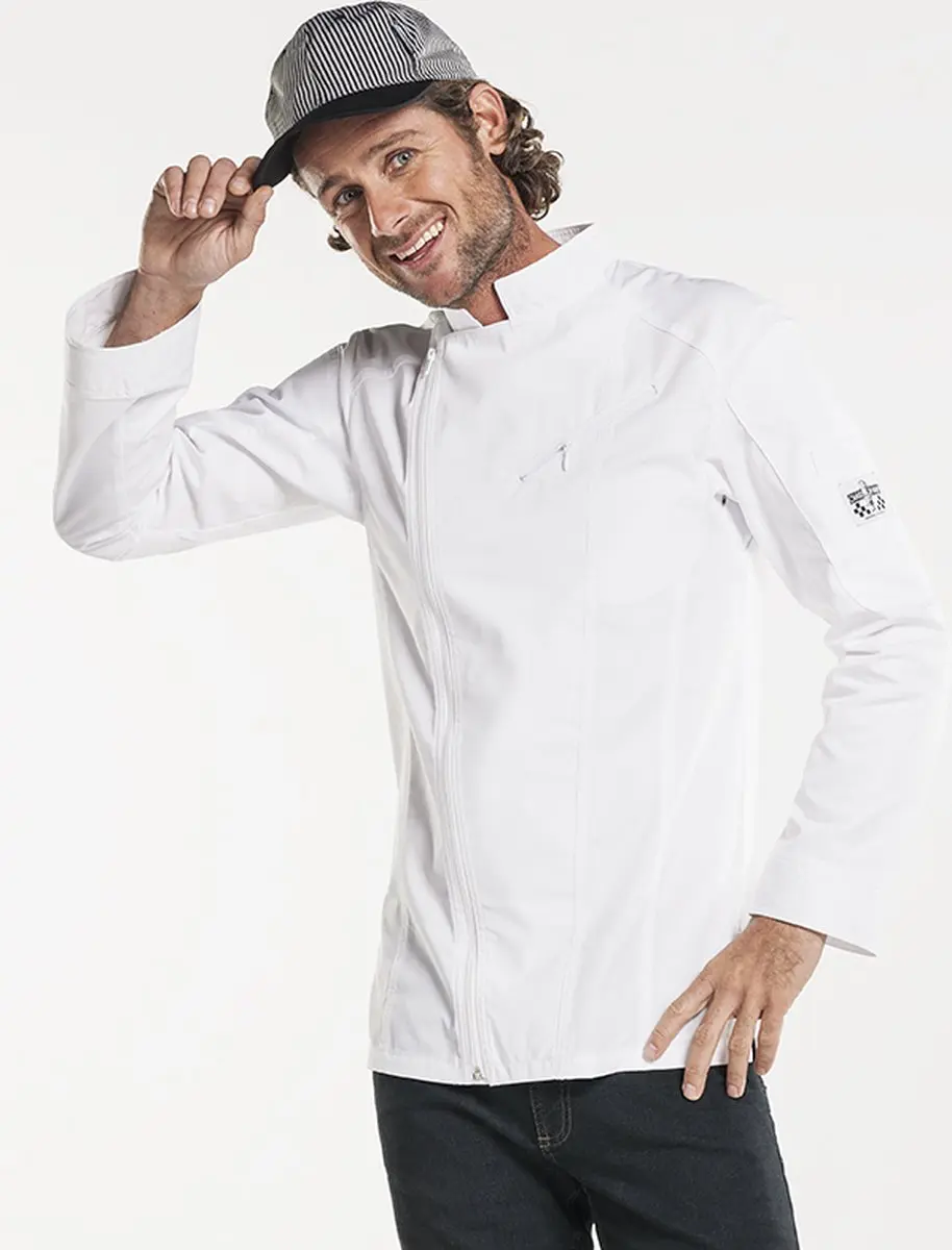 Chaud Devant Koksbuis Biker Wit - XL