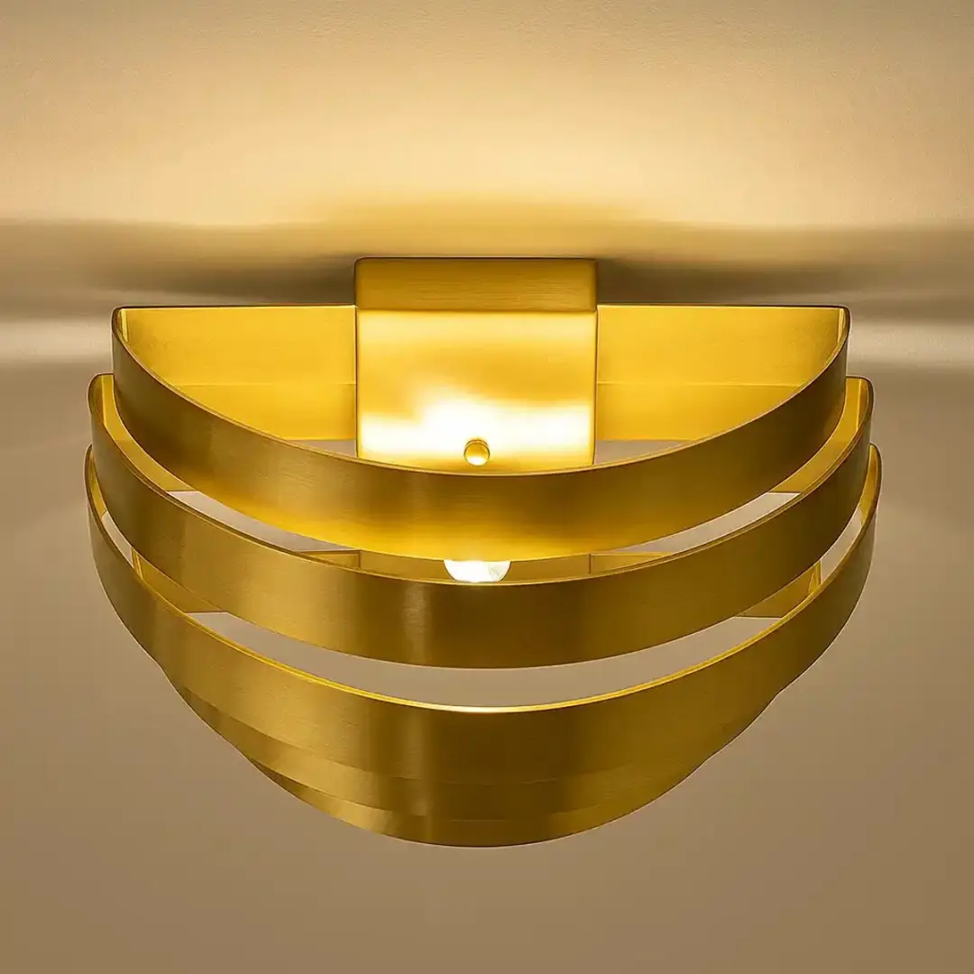 Highlight Wandlamp Scudo 25cm - Brons