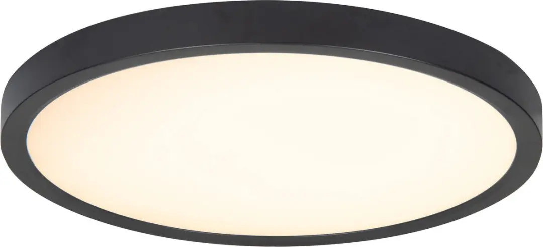 Highlight Plafondlamp Piatto Ø30,5cm Sensor - Zwart