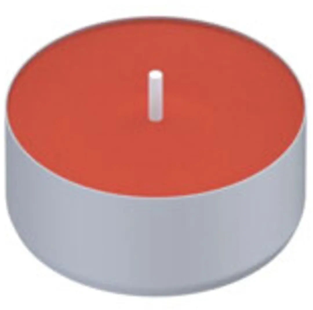 Spaas Citronella Theelichten - Levendig Rood - 18 Stuks