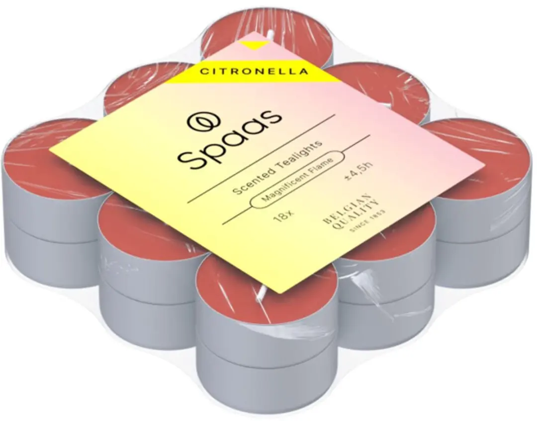 Spaas Citronella Theelichten