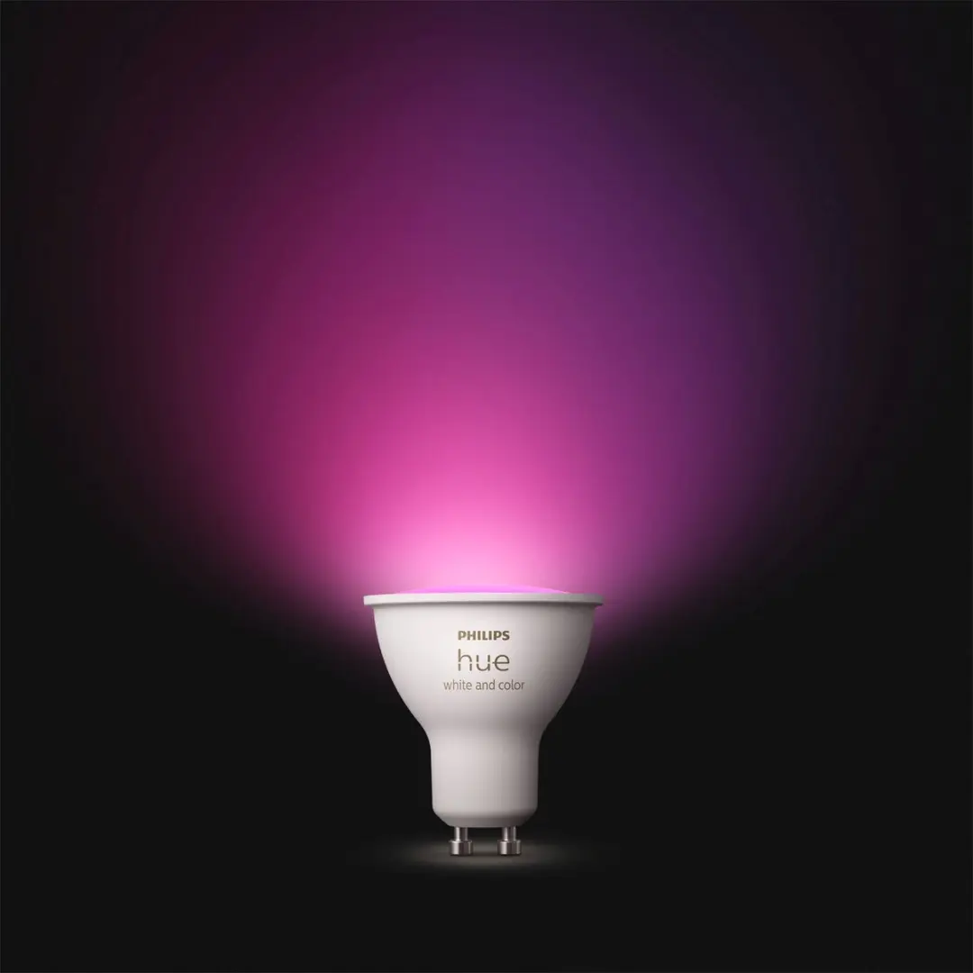 Philips Hue Starterspakket GU10 - 4 Spotjes Wit & Kleur - Bridge Incl.