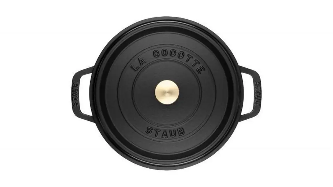 Staub Braadpan/Cocotte 22cm - 2.6L - Zwart - afbeelding 6 van 6