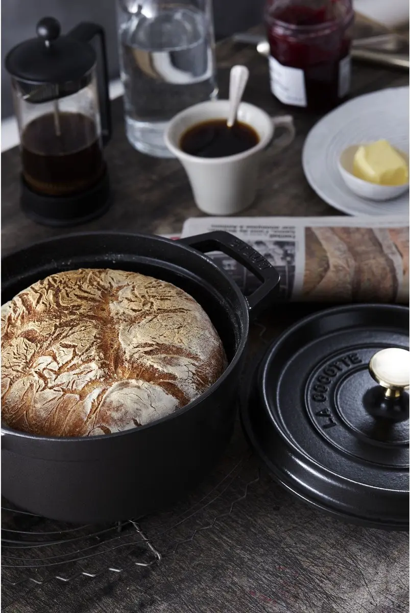 Staub Braadpan/Cocotte 22cm - 2.6L - Zwart