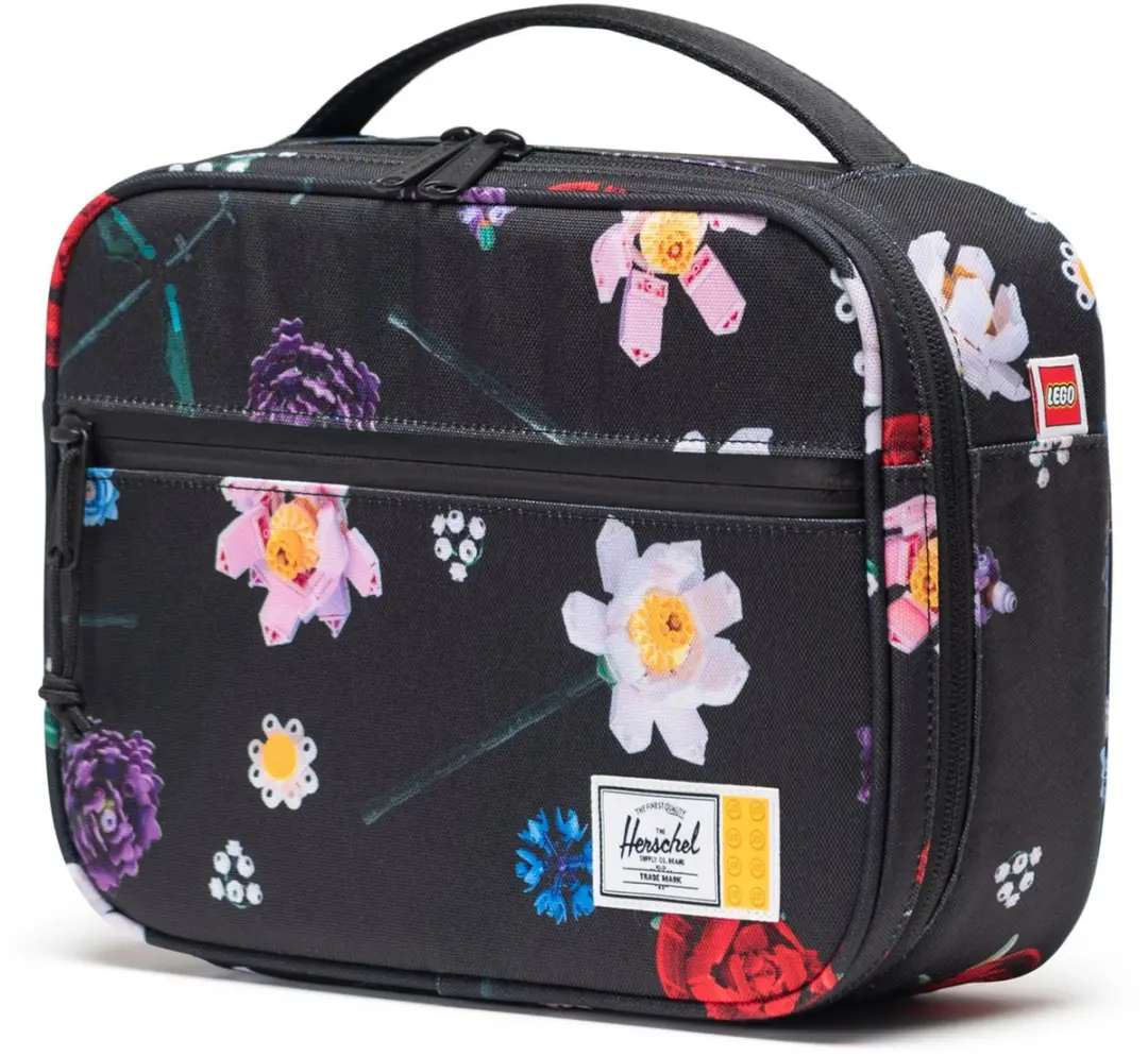Herschel LEGO Pop Quiz Lunchbox - Lego Floral - 4 Vakken