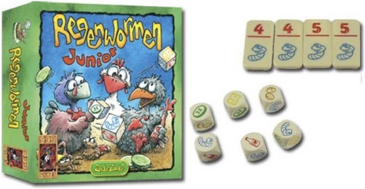 Spellenbundel - 2 Stuks - Regenwormen Junior & Catan Junior