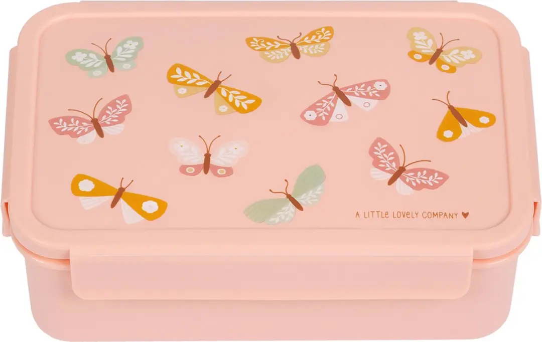 A Little Lovely Company Bento Brooddoos Vlinders