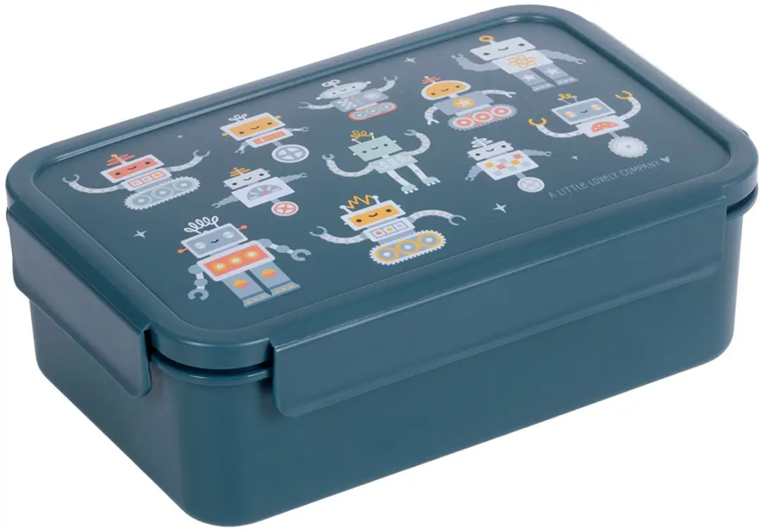 A Little Lovely Company Bento Brooddoos Robots - 1,2L